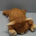 22" & 4.5 lbs Highland Cow Weighted Stuffed Animal, Cuddly & Soft Kids' Plush Toy Pillows for Companion, Large Plushies with Removable Ceramsite Bag, Gifts for Adults, Kids, Boys and Girl