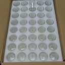 40 Pack Shot Glass Bulk Set with Heavy Base, 1.5 Ounce Whiskey Shot Glasses, Clear Shot Glasses Set, Round Shot Glass Bulk, Small Shot Cups for Vodka, Whiskey, Tequila, Espresso, Liquor