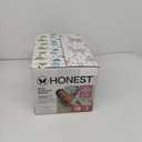 The Honest Company Clean Conscious Diapers for Delicate Skin Up to 100% Leakproof Hypoallergenic Fragrance-Free Baby Gender Neutral Prints Club Box Size 1 (8-14 lbs) 78 Count (All the Alpacas + Turtle Time)