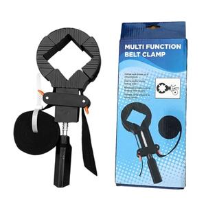 Nylon Strap Fixing Clip - Multifunction Belt Clamp | Belt Clamp Strap | Adjustable Corner Clamp Band | Nylon Strap Angle Clip | Woodworking Frame Clamp Strap | Belt Clamp Quick-Release For Woodworking 4 pcs