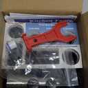 Metal Kitchen Faucet Head Replacement, Pull Down Spray Head with 15 Adapters, 2 Function Kitchen Sink Spray Nozzle, Stainless Steel, Brushed Nickel