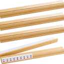 Bamboo Mahjong Racks with Magnetic Pushers,20 in