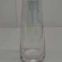 Aoderun Flower Vase Modern Home Decor Glass Vase for Bouquet 8.7" Centerpiece Decor Room Living Room Library Office Table Entryway Modern Farmhouse(Iridescent Clear)