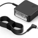 Charger for Lenovo Laptop Computer 65W 45W Round Tip Power Supply AC Adapter for Lenovo IdeaPad 330-14, 330-15, 330-17, 510-15, 330s-14, 330s-15 Lenovo Flex 6-14 Laptop Charger