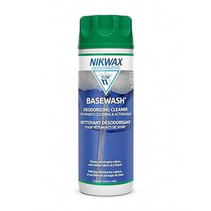 Nikwax BaseWash, 300 ml, Cleaner & Deodorizer for Base Layers and Activewear, Liquid Laundry Detergent
