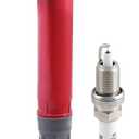 Pindex 1 Pack Ignition Coils and Iridium Spark Plugs,UF502 7781 Coil Pack Compatible with 2006-2010 Chrysler 2006-2011 Dodge 2009-2010 Volkswagen 04606869AB 04606869AA