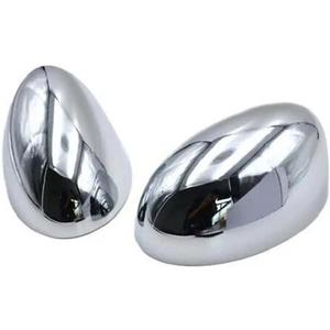 ABS Chrome Tape-on Side Mirror Covers Compatible with 2002-2006 Mi ni Cooper S 2004 2005 2003