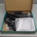 30X 10X Extra Large Floor Magnifying Glass with Light and Stand,60 LED Flexible Gooseneck Floor Magnifying Lamp with 5 Color Modes, 2-in-1 Lighted Magnifiers for Close Work, Sewing,Crafts, Painting (Black)