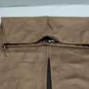 ODCOCD Women's Faux Suede Pencil Skirt Size L