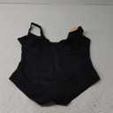 FeelinGirl Shapewear Bodysuits for Women Tummy Control Body Suits Deep V Neck Thong Body Shaper L
