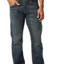Levi Strauss Signature Gold Men's Straight Fit Jeans (46W x 30L, Bigfoot)