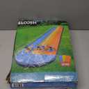 Sloosh Triple Water Slide with 3 BodyBoards, 22.5FT Lawn Water Slip Splash Pad Slide Summer Toy with Build in Advanced Sprinkler for Kids Adults Backyard Summer Water Fun