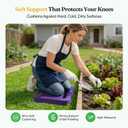 Grenebo High-Density NBR Foam Garden Kneeling Pad, 1.6" Extra Thick Gardening Pad for Kneeling, Ultra Soft Kneeling Pad for Gardening, Work, Exercise, Yoga, 17.3111.6 in (1, Purple)