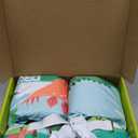 DRQ Toddler Swim Vest, Toddler Floaties for 22-66lbs Kids, Puddle Jumper Kids Life Jacket with Shoulder Harness Arm Wings for Girls Boys 2 3 4 5 6 Years Old (Dinosaur-Style)