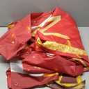 7x16 ft Christmas Garage Door Banner, 2025 Holiday Garage Door Decoration, Large Door Cover with Festive Design, Outdoor Xmas Banner, Merry Christmas Mural (Red-2)