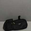 ZIOZERTT Universal Stroller Organizer with Insulated Cup Holder, Stroller Caddy Bag with Wet Wipes Pocket, Stroller Accessories Fits for Uppababy, Doona, Jogger, Britax, Mompush, BoB Strollers, Black