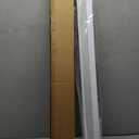 LazBlinds Cordless Cellular Shades, No Tools No Drill Blackout Honeycomb Shades Pleated Blinds for Windows, 36'' W x 48'' H, Silver White