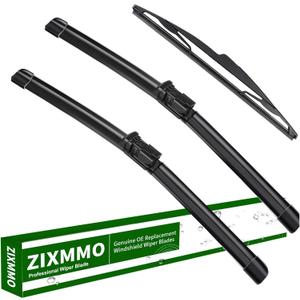 2Factory Wiper Blades Replacement for Ford Fiesta 2009-2012 2013 2014 2015 2016 2017 2018 2019 Original Equipment Windshield Wiper Blades Set - 26"/15" (Set of 2) Top Lock