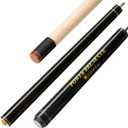 CRICAL Heavy Hitter Jump Break Cue 3-Pieces 54inch Short Maple Break Jump Cue with 13.2mm Tip Punch Cue Professional Jump Cue Billiard Pool Stick (Black)