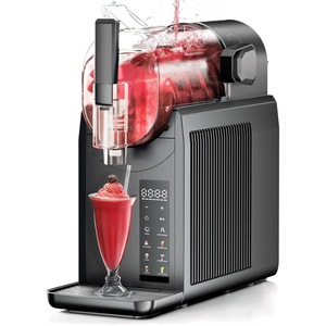 Slushie Machine for Home, Frozen Drink Maker, No Ice Needed & Auto Clean, 6 Preset Programs, Rapid Freezing, Keep 4H Fresh, for Margaritas, Frappes, Milkshakes, Smoothies