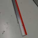 2pcs Metal Door Draft Stopper 36 Inch Aluminum Mouse Bottom Mice Seal Strip Rodent Proof Door Sweep Noise Blocker Door Silver
