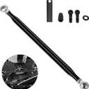 Shift Linkage, Adjustable Shifter Linkage Compatible for Harley Davidson Street Glide, Electra Glide, Road King, Road Glide, Tri Glide, Softail 1986-Later (Black)