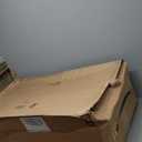 HOMSPARK Indoor/Outdoor Storage Cabinet with Doors and 2 Metal Shelves, 34”x15”x34” HDPE Plastic Storage Box for Patio, Garden, Enterway, Balcony, Multi-Purpose for Daily Tools, Black