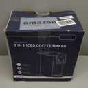 SHARDOR Single Serve Coffee Maker 2.0, Hot and Iced Coffee Machine for K Cup Pods & Ground Coffee, 6 to 14 oz Brew Sizes, 50 oz Removable Water Tank, Bold Brew Setting, Stainless Steel, Black