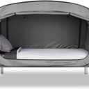 Privacy Pop Bed Tent (Twin) - Gray