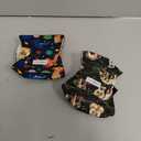 Langsprit Male Belly Bands for Dogs (Pack of 2) - Dog Diapers Male - High Absorbing Dog Wraps Washable - Reusable Small Doggy Doggie Puppy Dog Diapers (Sloth, Dinosaur, Small)