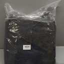 20 Pcs Insulated Shopping Bags for Groceries with Zipper & Handles, Large Foldable Cooler Bags for Hot & Cold Food (Black/Blue)