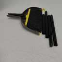 Broom and Dustpan Set,IndoorBroom with Dust pan Combo Set for Home,Angle Kitchen Broom for Floor Sweeping