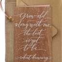 Hallmark Signature Wood Wedding Card, Bridal Shower Card, Engagement Card (The Best is Yet to Be)