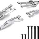Hosim Upgraded Metal Front Swing Arm Genuine Parts for Hosim 1/10 Scale X08 X07 X07W X15W RC Car FY-JSB01-S C12007 C12008 Replacement