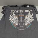 Rock and Roll Guitar Vintage Rock Music T-Shirt, Men