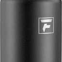 Fanhaw 18 Oz Kids Insulated Water Bottle with Straw Lid  Stainless Steel Double Wall Vacuum, Leak-Proof, BPA-Free Water Bottles for School Boys & Girls(Black)