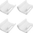 Qty 4 The Pool Cleaner 896584000-099 Front Skirt A, Compatible with Hayward Poolvergnuegen 2X 2-Wheel 4X 4-Wheel and Pressure Side Automatic Cleaners, White