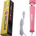 Power Massager Handheld Tool Electric Foot Neck Back Hand Leg Arm Shoulder Muscle Aches for Women Men Therapy Pain Relief Massage Tool Pink Massage