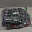 3 Pack Mens Pajama Pants Cotton Woven Plaid Pj Bottoms Lightweight Lounge Sleep Sleepwear with Pockets & Drawstring, Large