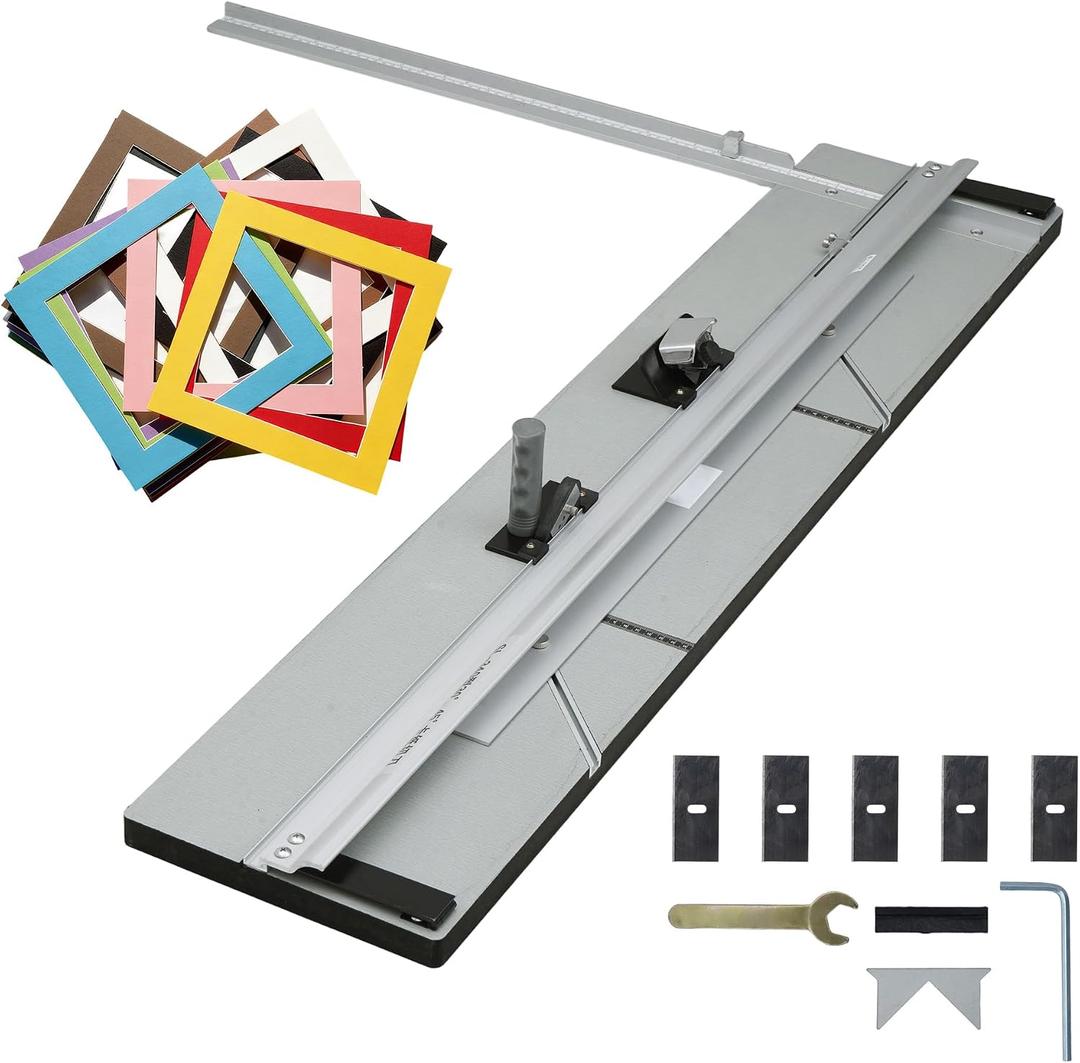 MYOYAY 47 inches Compact Mat Cutter for Framing Pictures, High-Density Cardboard, High-Precision Pad Cutters, Suitable for Art, DIY