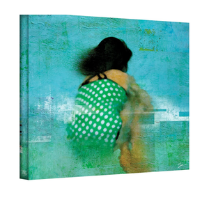 Art Wall 'Floating Away' Gallery Wrapped Canvas Art by Greg Simanson, 14 by 18-Inch