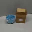 Marbrasse Desk Organizer, 360-Degree Rotating Pen Holder, Desk Organizers and Accessories with 5 Compartments Pencil Holder, Art Supply Storage Box Caddy for Office, HomeLight Blue