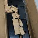 Fullwatt Folding 2" Trailer Hitch Adapter, Hitch Extender 2 Inch with 16.3'' Length, 500LB Extension Compatible