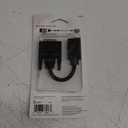 GE DVI to HDMI Adapter, Black, 33586