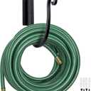 Garden Hose Holder Outside: Wall Mount Water Hose Holder - 8Inch Heavy Duty Garden Water Hose Hanger for Outside Hose Storage