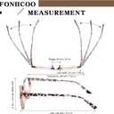 FONHCOO Blue Light Blocking Glasses Women Men Computer Eyeglasses,TR90 Fashion Round Transparent Anti Blue Light Glasses with Anti Eyestrain & UV Glare for Gaming & Reading (Tortoise)