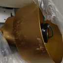 42'' Ceiling Fan with Lights and Remote, Low Profile Modern Ceiling Fan Gold, 6 Speed, Reversible, 3000k-6000k LED, Quiet DC Motor for Indoor Outdoor Bedroom Living Room