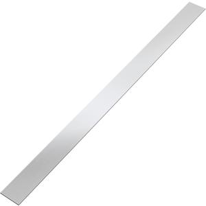 304 Brushed Stainless Steel Finishing Sheet Metal Gap Filler Trim Strip Metal Trim for Home Kitchen Tools (Silver,2 x 30 Inch)