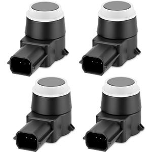 4Pcs Reverse Parking Assist Sensor Compatible with Buick Cadillac Chevy GMC Replace 15239247 25961317 25961321 25962147 Rear Bumper Backup Parking Assist Sensors PDC
