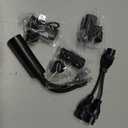 POE Combiner Splitter Adapter, Run 2 IP Cameras on 1 Cable, Works on all POE Switches, POE NVR and POE Cameras, Mode A and B POE Compatible